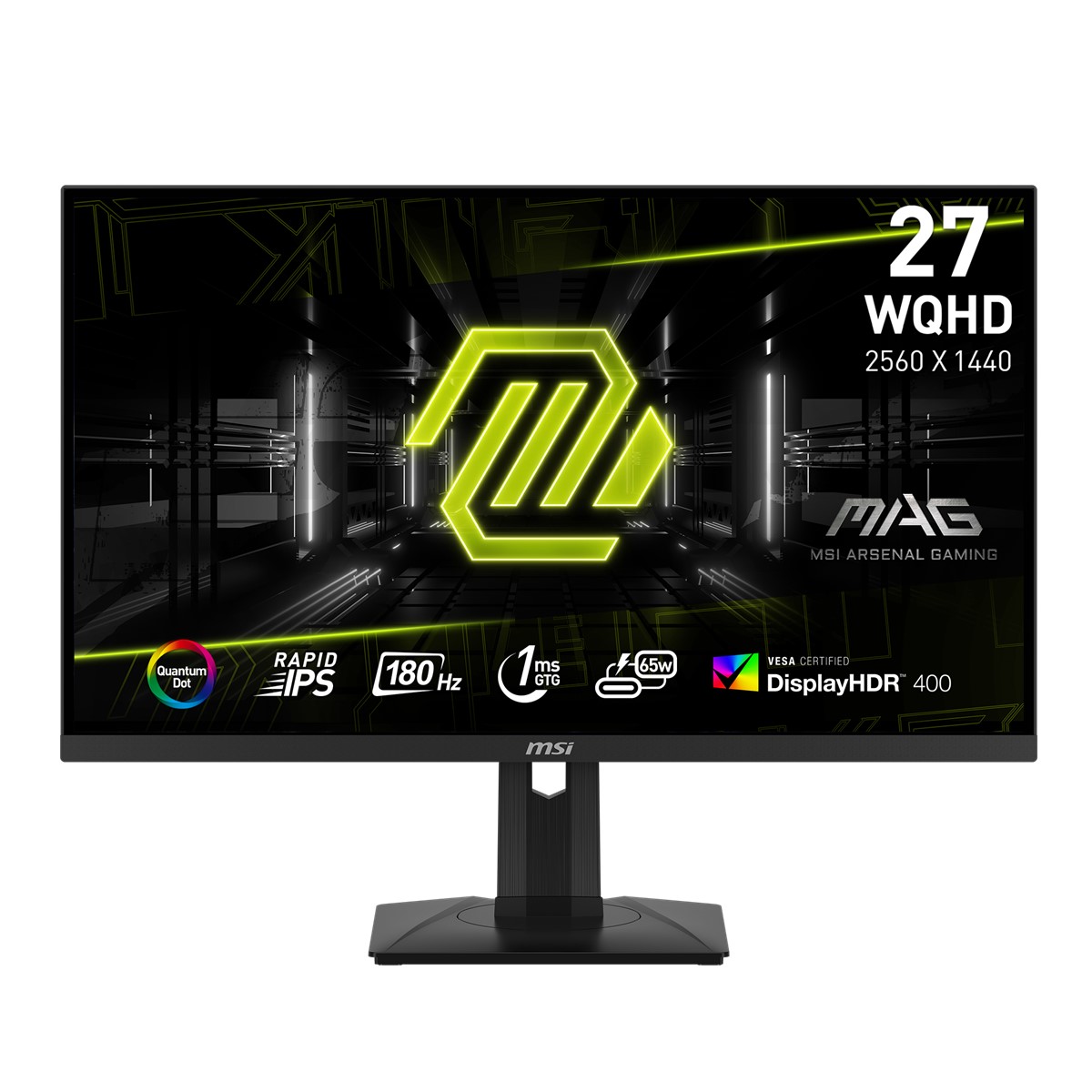 MSI MAG 274QRF QD E2 27 FLAT RAPID IPS 2560x1440 (WQHD) 16:9 180HZ 1MS FREESYNC PREMIUM GAMING MONITOR resmi