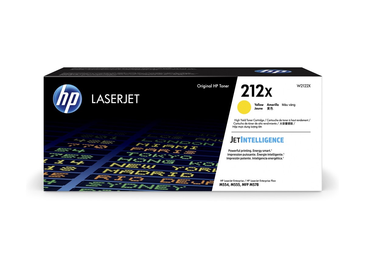 HP W2122X (212X) SARI TONER 10.000 SAYFA resmi