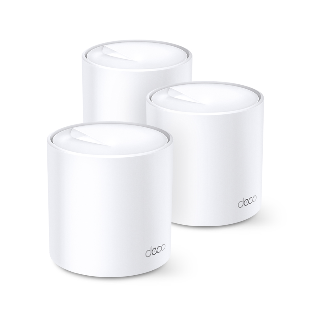 TP-LINK DECO X60 3-PACK AX5400 MBPS TUM EV MESH WI-FI 6 SİSTEMİ (UCLU PAKET) resmi