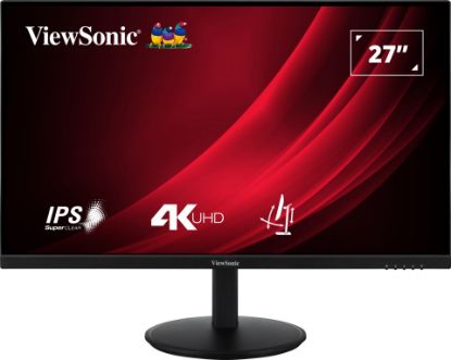 VIEWSONIC VG2708-4K WORKPRO MONITOR 27" 4MS 60HZ 3840 x 2160 4K TILT SWIVEL PIVOT YUKSEKLIK AYARI resmi