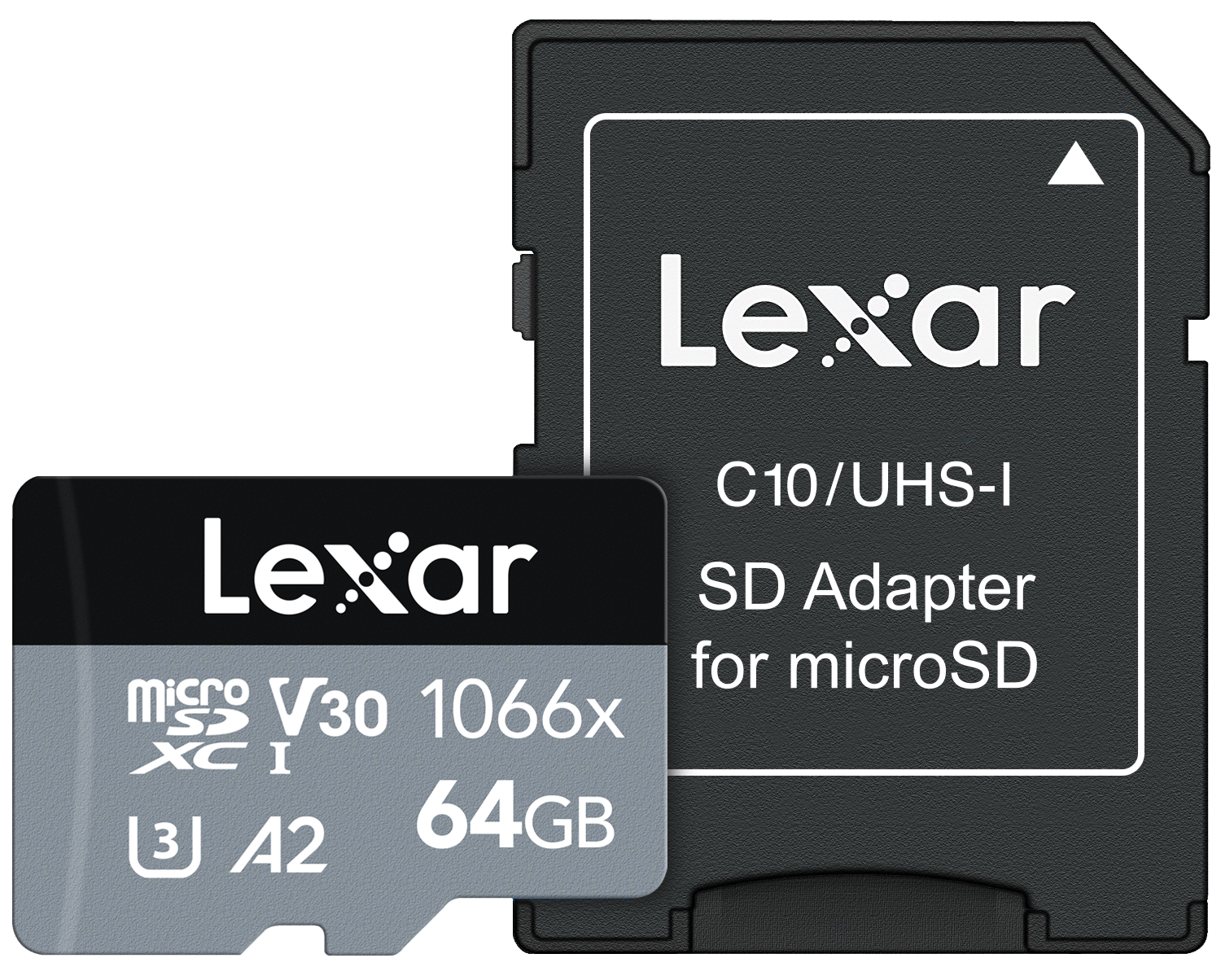 LEXAR 64GB LMS1066064G-BNANG 1066X MİKRO SDXC UHS-I 160MB/S READ 70MB/S WRITE C10 A2 V30 U3 resmi