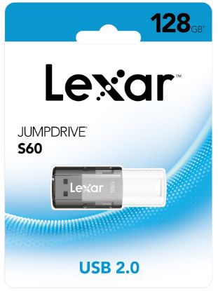 LEXAR 128GB LJDS060128G-BNBNG USB BELLEK JUMPDRIVE S60 USB 2.0 FLASH DRIVE resmi