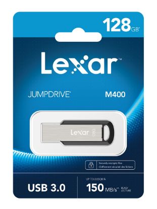 LEXAR 128GB LJDM400128G-BNBNG USB BELLEK JUMPDRIVE M400 128GB USB 3.0 FLASH DRIVE UP TO 150MB/S resmi