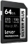 LEXAR LSDSIPL064G-BNNNG SD PROFESSIONAL SILVER PLUS SDXC UHS-I CARDS UP TO 205MB/S READ 100MB/S WRITE C10 V30 U3 resmi