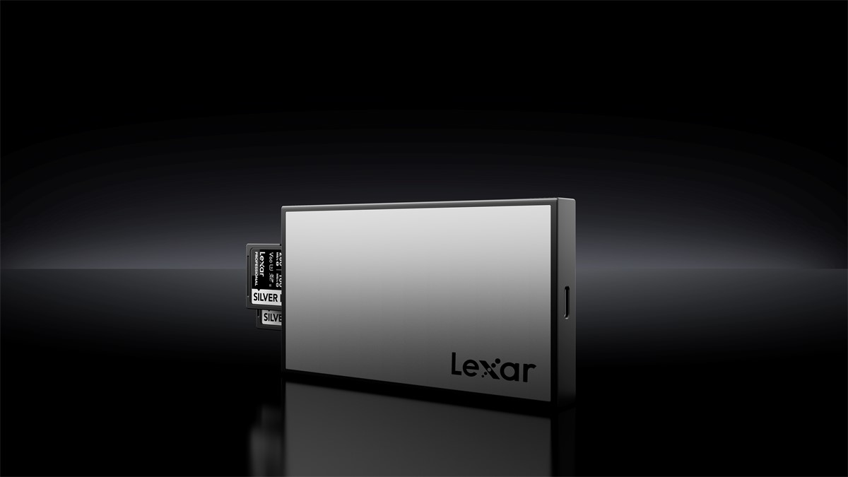 LEXAR PROFESSIONAL WORKFLOW USB 3.2 GEN2 OKUYUCU - DUAL SLOT SD UHS-II DESTEĞİ LPWF720N-4ANGL resmi