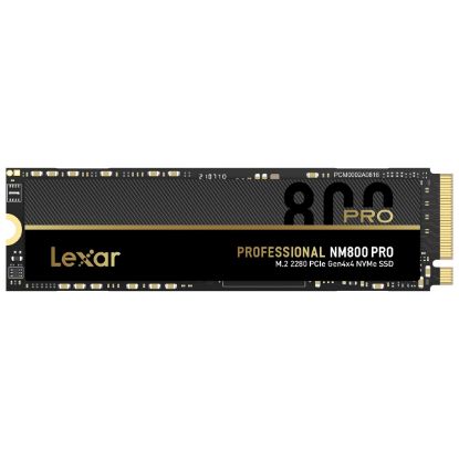 LEXAR SSD NM800P 512GB PRO HIGH SPEED PCIe GEN4X4 WITH 4 LANES M.2 NVMe UP TO 7450 MB/S READ AND 3500 MB/S WRITE LNM800P512G-RNNNG resmi