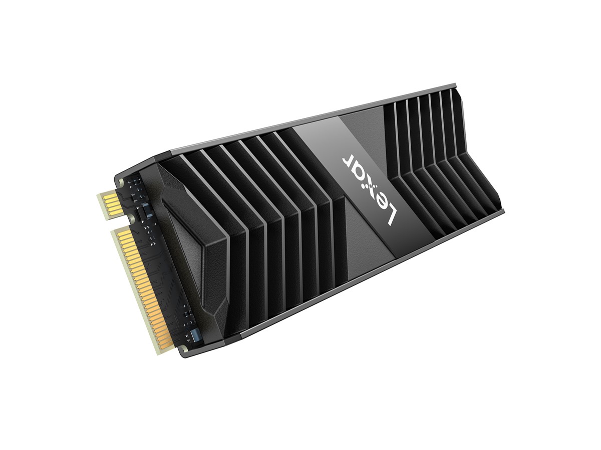 LEXAR SSD NM800P 1TB PRO HIGH SPEED PCIe GEN4X4 WITH 4 LANES M.2 NVMe UP TO 7500 MB/S READ AND 6300 MB/S WRITE. HEATSINK LNM800P001T-RN8NG resmi