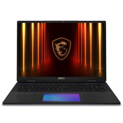 MSI NB TITAN 18 HX AI A2XWJG-620TR ULTRA 9 285HX 64GB DDR5 RTX5090 GDDR7 24GB 6TB SSD 18.0 UHD+ MINILED 120Hz W11P resmi