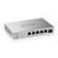 ZYXEL XMG-105 5 PORT 2.5G + 1G SFP/10G SFP+ MULTIGIGABIT METAL YONETILEMEZ DESKTOP SWITCH resmi