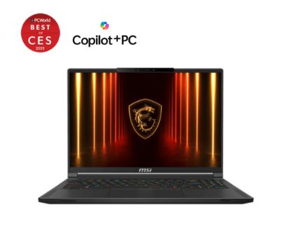 MSI NB STEALTH A16 AI+ A3XWHG-062TR R9 AI HX 370 32GB LPDDR5X RTX5070TI GDDR7 12GB 2TB SSD 16.0 QHD+ OLED 240Hz W11HOME resmi