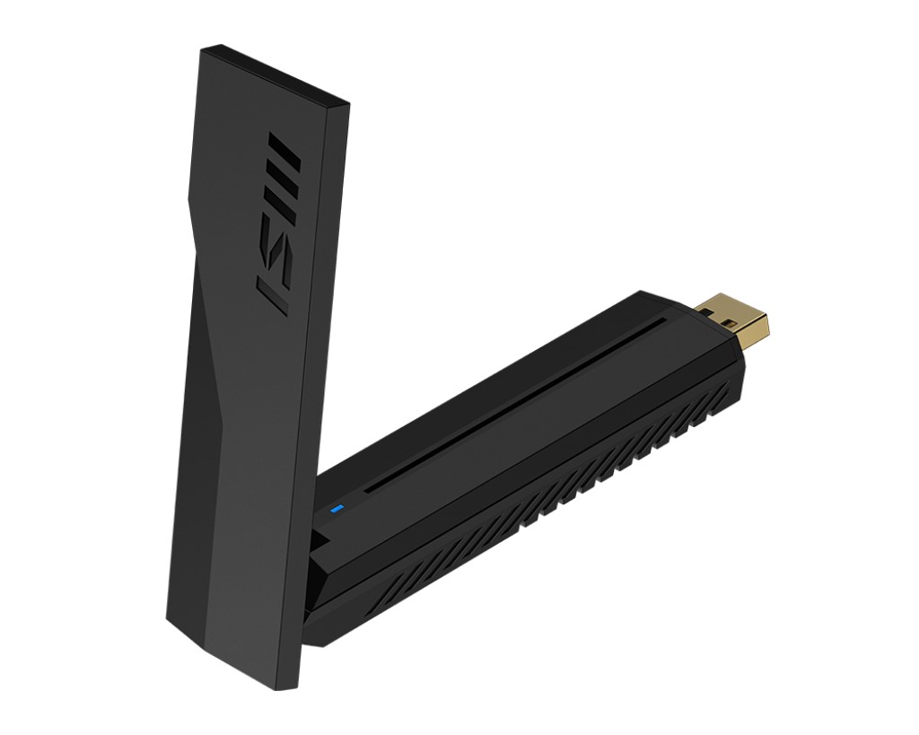 MSI NETWORK BE6500 WIFI 7 USB ADAPTER resmi