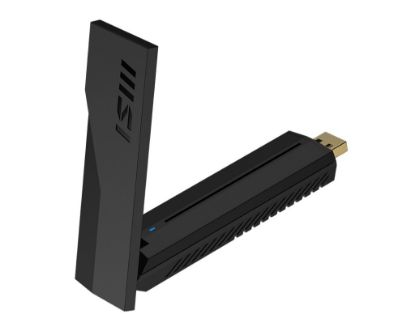 MSI NETWORK BE6500 WIFI 7 USB ADAPTER resmi