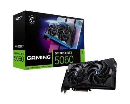 MSI VGA GEFORCE RTX 5060 8G GAMING OC RTX5060 8GB GDDR7 128B DX12 PCIE 5.0 X16 (3XDP 1XHDMI) resmi