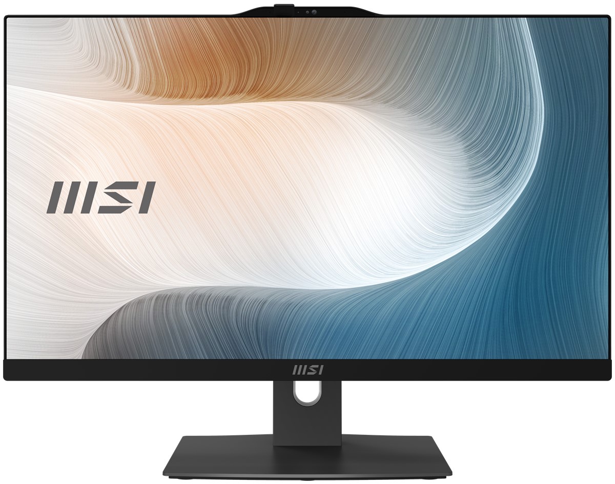 MSI MODERN AM242P 12M-1694TR 23.8 FHD 16:9 (1920X1080) I5-1235U 8GB DDR4 512GB SSD W11H SIYAH AIO PC resmi