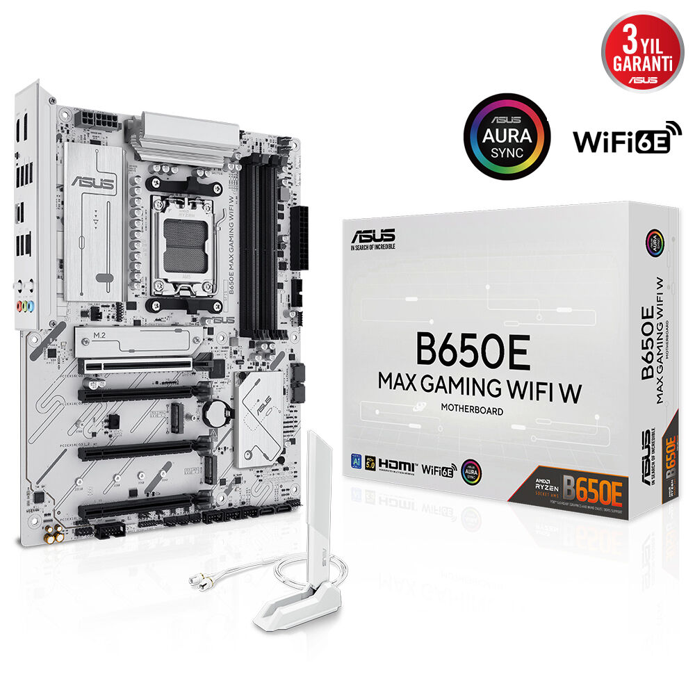 ASUS B650E MAX GAMING WIFI W ANAKART resmi