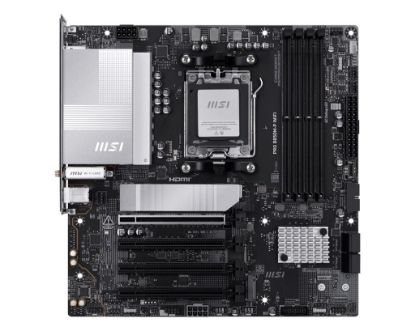 MSI MB PRO B850M-P WIFI AM5 DDR5 8200MHZ(OC) HDMI DP 3x M.2 USB 10Gbs 5G LAN WI-FI 7 mATX resmi