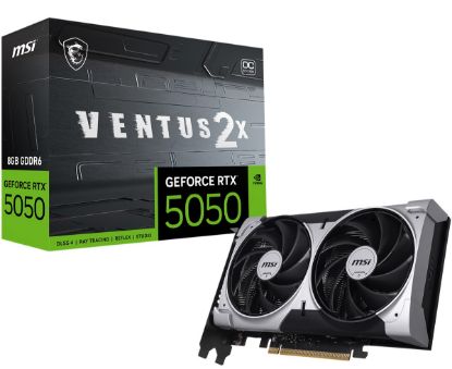 MSI VGA GEFORCE RTX 5050 8G VENTUS 2X OC RTX5050 8GB GDDR6 128B DX12 PCIE 5.0 X16 (3XDP 1XHDMI) resmi