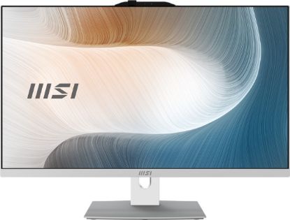 MSI MODERN AM272P 12M-1255XTR 27 FHD 16:9 (1920X1080) I5-1235U 16GB DDR4 500GB SSD FDOS BEYAZ AIO PC resmi