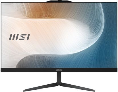 MSI MODERN AM242 12M-1896XTR 23.8 FHD 16:9 (1920X1080) I5-1235U 8GB DDR4 500GB SSD FDOS SIYAH AIO PC resmi