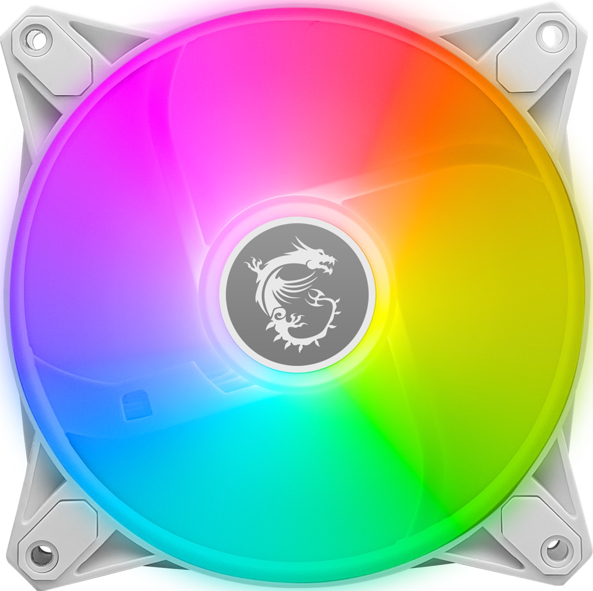 MSI MAG F120 ARGB WHITE-3RW  ARGB 120MM BEYAZ 3’LÜ REVERSE KASA FANI resmi