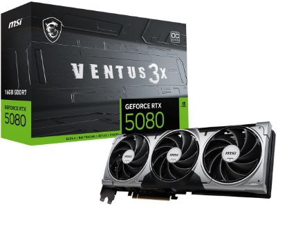 MSI VGA GEFORCE RTX 5080 16G VENTUS 3X OC resmi