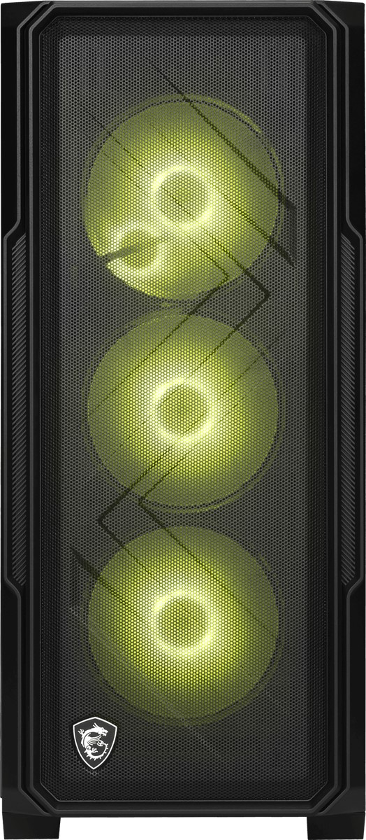 MSI MAG FORGE 340R AIRFLOW TEMPERLİ CAM 4X120MM ARGB FAN ATX GAMİNG BİLGİSAYAR KASASI resmi