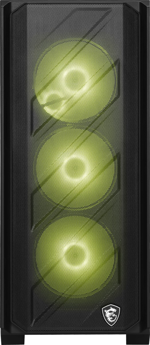 MSI MAG FORGE 330R AIRFLOW TEMPERLİ CAM 4X120MM ARGB FAN ATX GAMİNG BİLGİSAYAR KASASI resmi