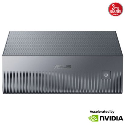 ASUS ASCENT GX10 NVIDIA GB10 CPU NVIDIA BLACKWELL GPU 128GB DDR5 RAM 2TB SSD NVIDIA DGX OS KOMPACT YAPAY ZEKA  SUPER BİLGİSAYARI GX10-GG0026BN resmi