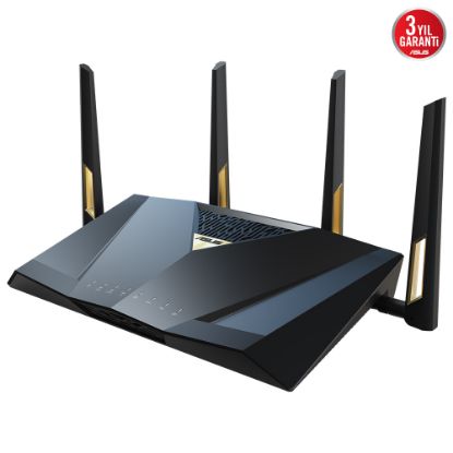 ASUS RT-BE88U WiFi7 BE7200 Dual Band Gigabit Extendable Router resmi