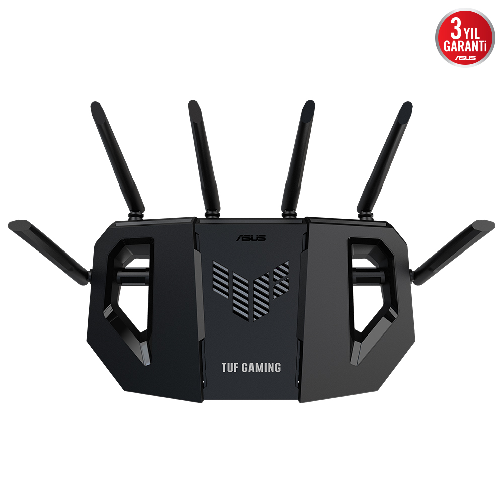 ASUS TUF-BE6500 BE6500 WiFi7 Dual-Band Gaming Extendable Router resmi