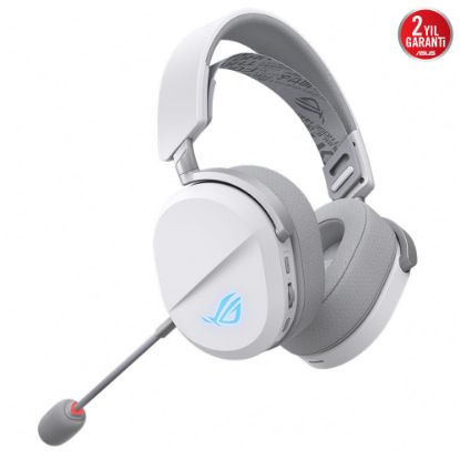 ASUS A501 ROG PELTA BEYAZ KABLOSUZ OYUN KULAKLIĞI (BT, ROG SPEEDNOVA 2.4GHZ, USB-C, HAFİF 309G, 50MM ROG TİTANYUM KAPLI SÜRÜCÜLER, 10MM GENİŞBANT MİKROFON, 60 SAAT PİL ÖMRÜ, PC, SWITCH, PS5 İÇİN) BEYAZ resmi