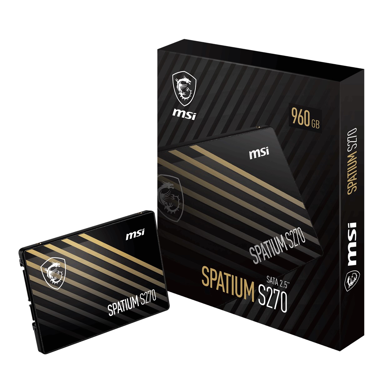 MSI SSD SPATIUM S270 SATA 2.5 960GB  R:500 W:450 resmi