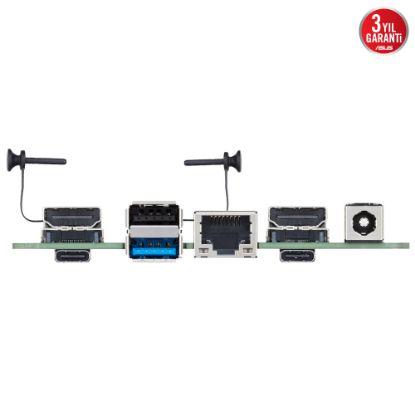 ASUS NUC14 PRO SLIM KIT - INTEL CORE 3-100U - BAREBONE (RAM YOK, DISC YOK) MINI MASAÜSTÜ PC - RNUC14RVKI300002I resmi