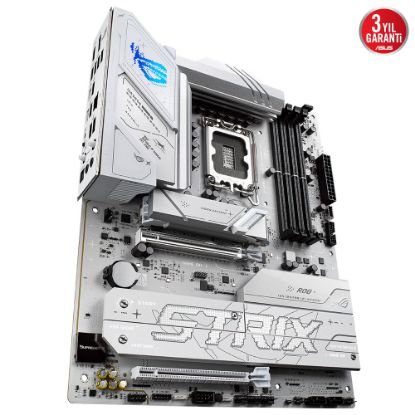 ASUS MB ROG STRIX B860-A GAMING WIFI INTEL B860 LGA1851 DDR5 9066 DP HDMI TYPE-C 4X M2 USB3.2 GEN 2X2 WİFİ 7 + BT AURA RGB 2.5GBİT LAN ATX 14+1+2+1 GÜÇ AŞAMALARI 1XGEN5 M.2 ASUS MB AI ADVİSOR resmi