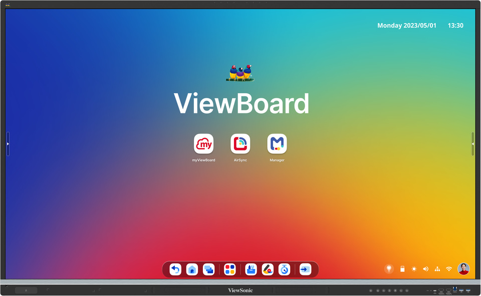 VIEWSONIC IFP6551-3C VIEWBOARD 65 İNÇ 4K EDLA SERTIFIKALI INTERAKTIF EKRAN resmi